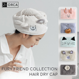 Ziorca Fury Friend Collection Hair Dry Cap 25 x 65cm 80g