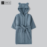 Ziorca Animal Hoodie Kids Bathrobe 100% Long Staple Cotton