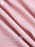 Ziorca Life+ Waffle Bath Robe 100% Long Staple Cotton For Women Men Couple Five Star Hotel Thick Pajamas Absorbent Quick Drying