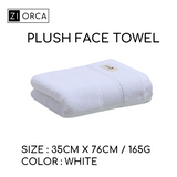 Ziorca LIFE+ Vibrant Plush Face Towel 35 x 75cm 165g 100% Cotton Long Staple Cotton Absorbent Super Soft Adult Face Towel Infant Baby Friendly