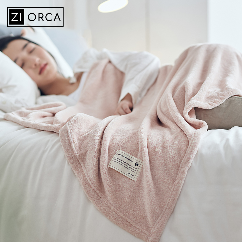 Ziorca Life Flannel Blanket Queen Size 150x200cm 900g Super Soft