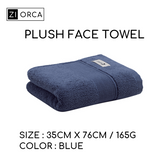 Ziorca LIFE+ Vibrant Plush Face Towel 35 x 75cm 165g 100% Cotton Long Staple Cotton Absorbent Super Soft Adult Face Towel Infant Baby Friendly