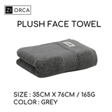 Ziorca LIFE+ Vibrant Plush Face Towel 35 x 75cm 165g 100% Cotton Long Staple Cotton Absorbent Super Soft Adult Face Towel Infant Baby Friendly