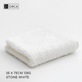 Ziorca Supima Antibacterial Face Towel 35 x 75cm 130g 100% Pima Cotton Absorbent Super Soft Adult Face Towel Infant Baby Friendly