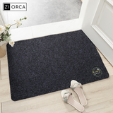 Ziorca Minimalist Japanese Style Floor Mat Dust Wear Resistant Dust Removal Non Slip Doormat