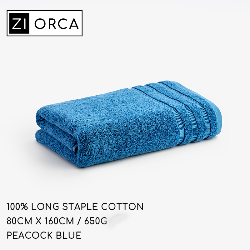 Ziorca Supima Antibacterial Face Towel 35 x 75cm 130g 100% Pima Cotton – ZI  ORCA