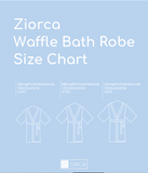 Ziorca Life+ Waffle Bath Robe 100% Long Staple Cotton For Women Men Couple Five Star Hotel Thick Pajamas Absorbent Quick Drying