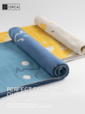 Ziorca BlueMoon Series Pure Cotton Blanket Queen Size 150x200cm 1040g Super Soft Kumot King Size 200x240cm 1600g Thick Breathable Baby Infant Child Beddings